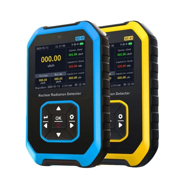 FNIRSI Handheld Geiger Counter Dosimeter Nuclear Radiation Detector GC01