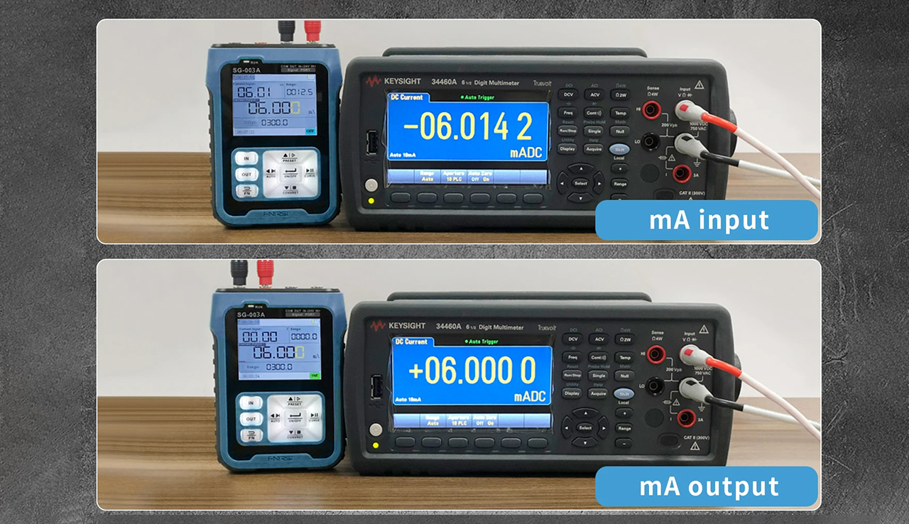 Handheld Signal Generator for PLC Testing